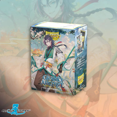 Techzone Geelong Dragon Shield: Sleeves – Matte Art – Grand Archive: Jin, Fate Defiant